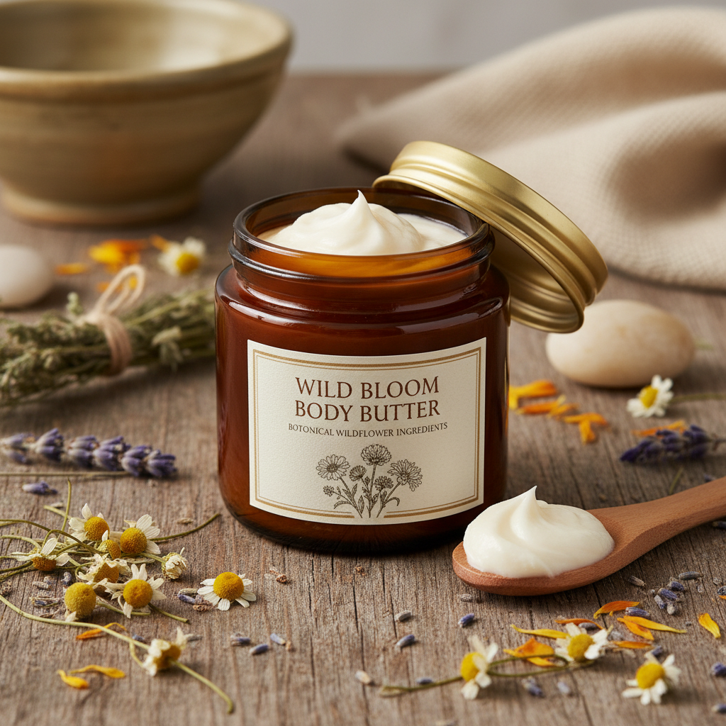 Wild Bloom Body Butter (Heart)