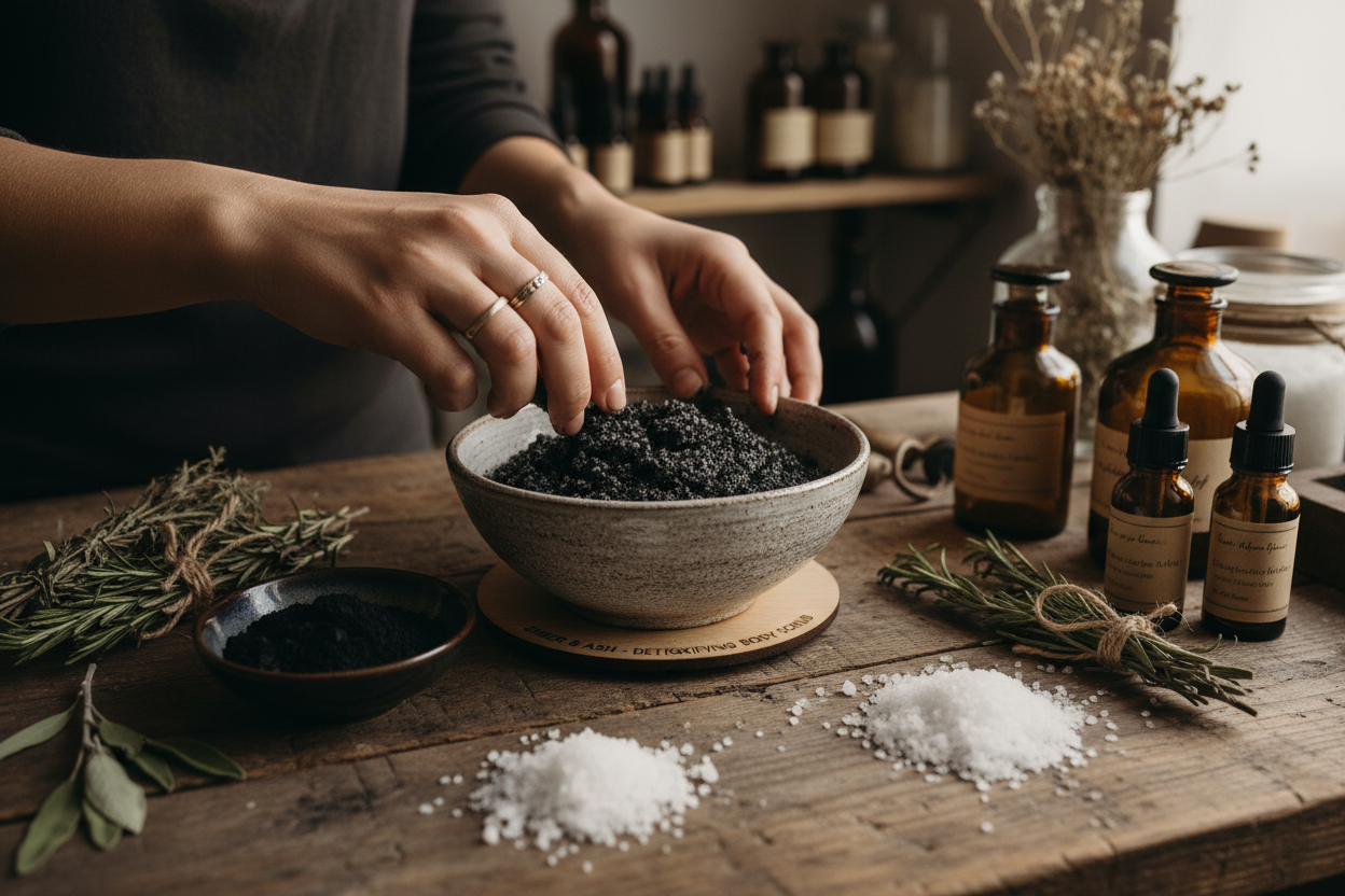 Ember & Ash Scrub (Detox / Protection)
