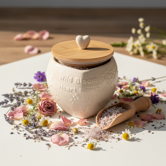 Wild Bloom Heart Scrub