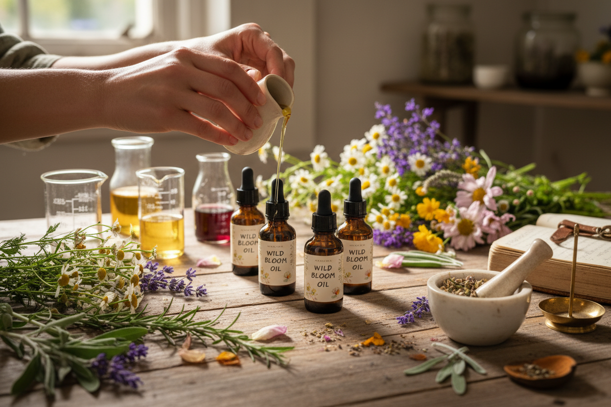 Wild Bloom Oil