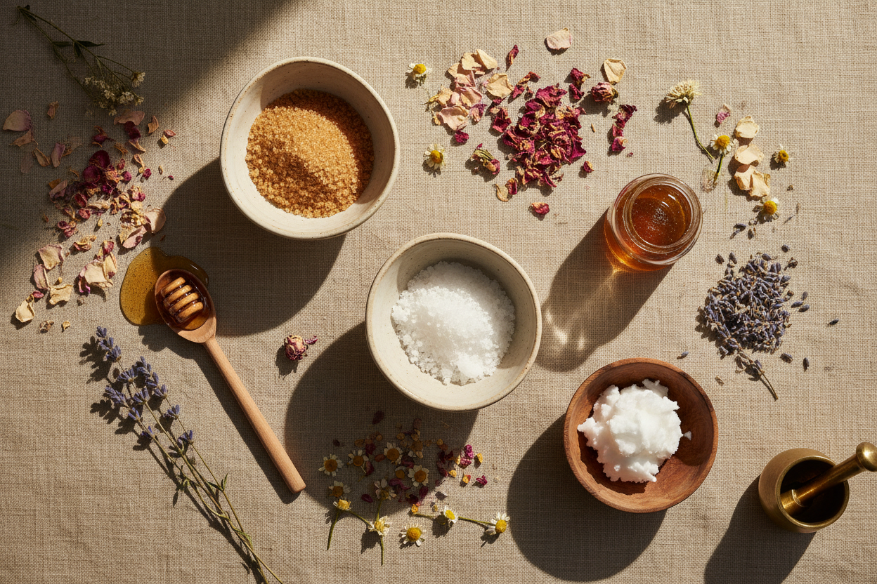 Wild Bloom Scrub (Heart / Softening)